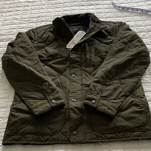 J. Crew Olive Quilted Jacket